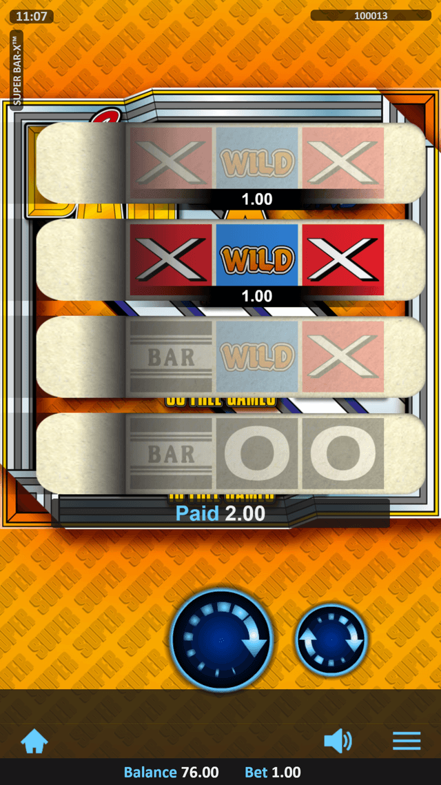 Super Bar-X Pull Tab  Screenshot